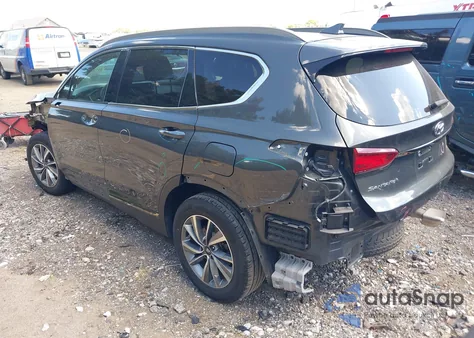 2020 Hyundai Santa Fe Limited from USA, damaged, VIN 5NMS53AD1LH208504